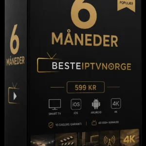 iptv 6 måneder