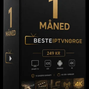 iptv abonnement 1 måned