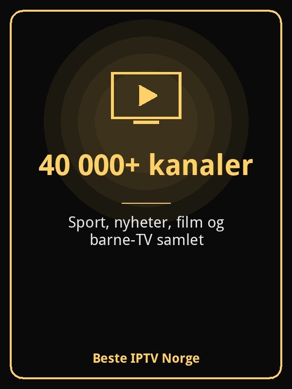 Over 40 000 tv-kanaler i ett abonnement